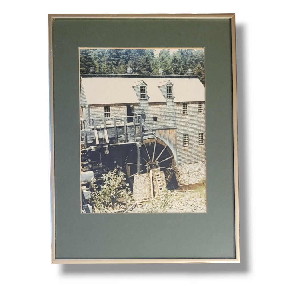 1979 Framed Photograph of Historic King's Landing Sawmill